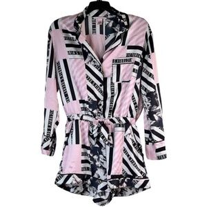 Victoria's Secret Satin PJ Romper